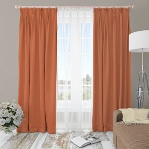 Ptextil - Начало Готова завеса Блекаут 112, С перделък