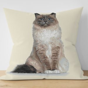 Ptextil - Декоративни калъфки Жакардова декоративна калъфка Коте 45х45 см.