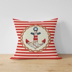 Ptextil - Декоративни калъфки Жакардова декоративна калъфка Котва 45х45 см.