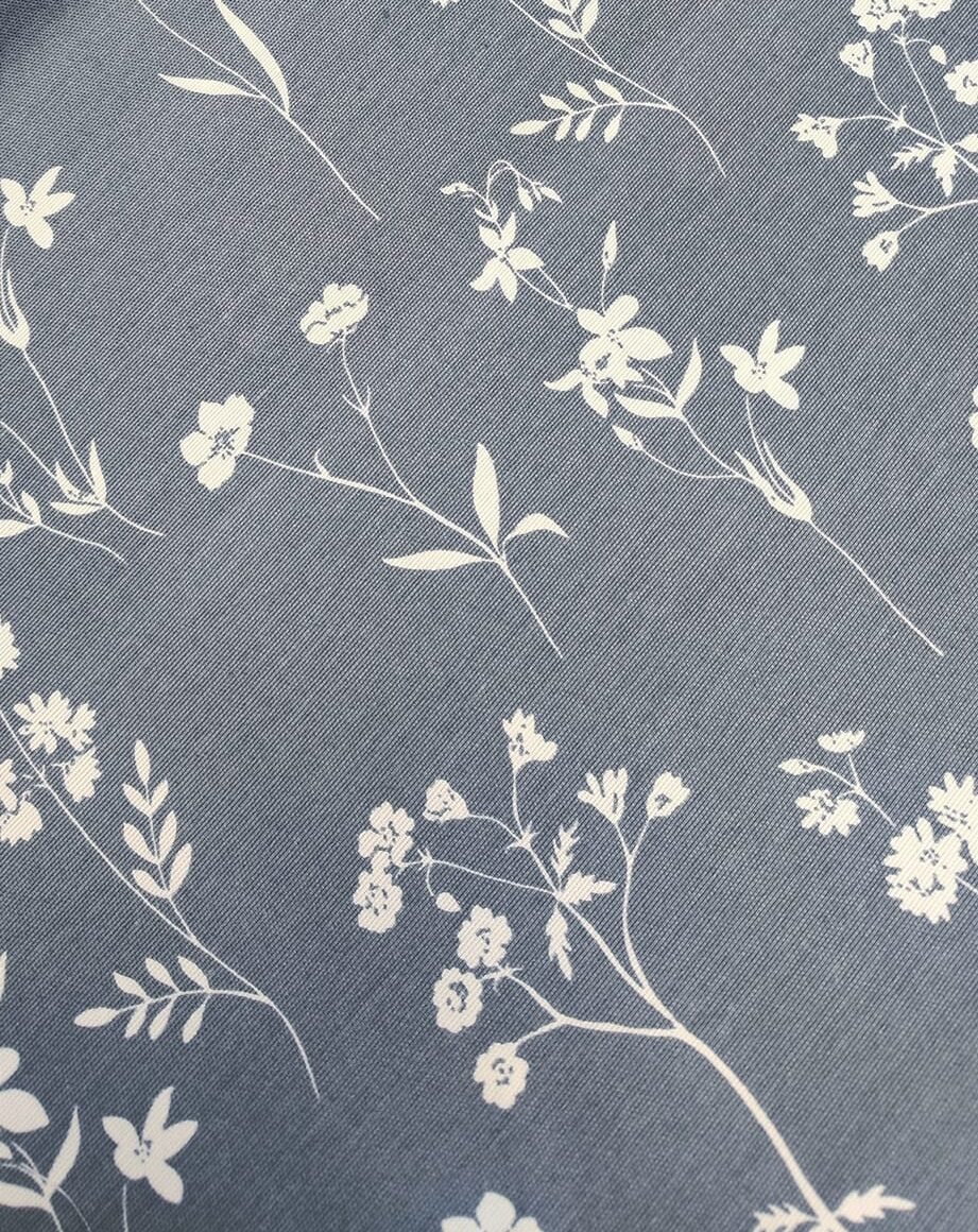 Ptextil - Декоративна калъфка Сини листа, 45х45 см. Декоративна калъфка Сини листа, 45х45 см. - Image 2