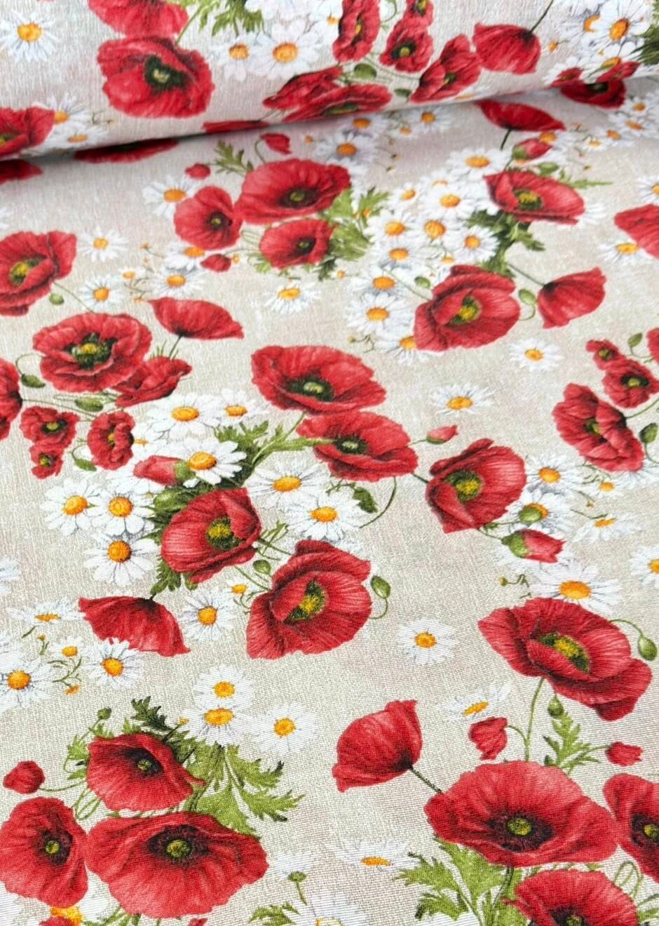 Ptextil - Покривка "Макове" Покривка "Макове"