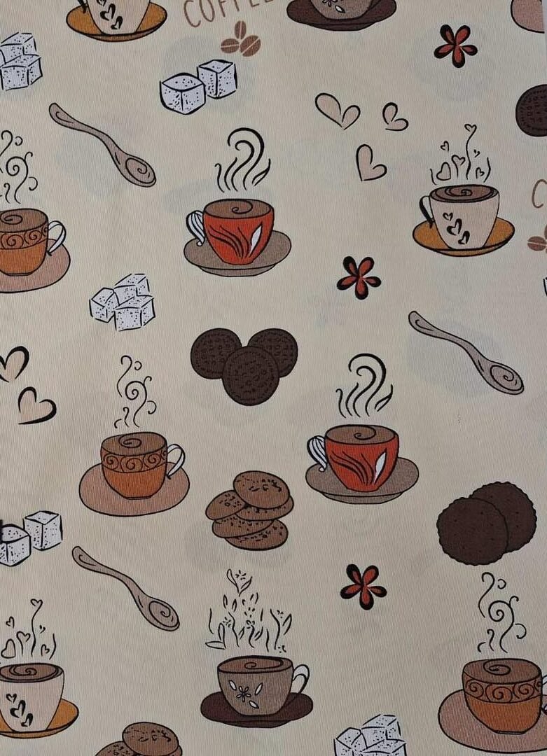 Ptextil - Тишлайфер "Кафе" , в размер 40/140 см. Тишлайфер "Кафе" , в размер 40/140 см.