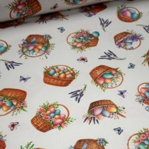 Ptextil - Начало Великденска покривка "Великденски кошници"
