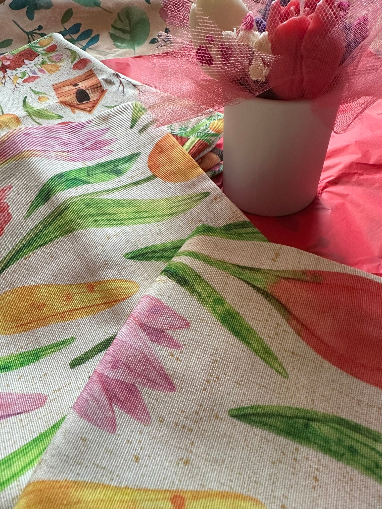 Ptextil - Подаръчен комплект „Букет от цветове“ Подаръчен комплект „Букет от цветове“